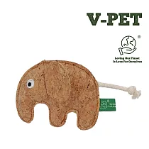【貓薄荷軟木布系列】耐咬耐磨玩具 V─PET 玩偶 (共四款) 大象