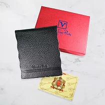 Valentino Rudy 范倫鐵諾 波浪造型荔紋短夾 Z3829─1