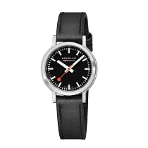 Mondaine 瑞士國鐵stop2go女士腕錶 – 白x黑 / 3401BLBV─SET /34mm
