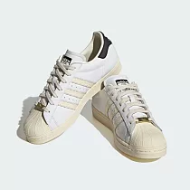 ADIDAS SUPERSTAR 男女休閒鞋─白─ID4675 UK11 白色