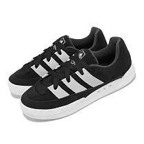 adidas 休閒鞋 Adimatic 男鞋 黑 白 麂皮 復古 滑板 低筒 運動鞋 愛迪達 ID8265