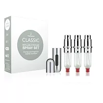TRAVALO 經典套裝系列香水分裝瓶 5ML (多款任選) 銀色