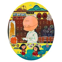【玲廊滿藝】日淳插畫─12生肖─鼠50x40cm
