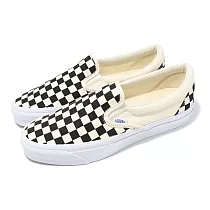 Vans 休閒鞋 Slip─On Reissue 98 男鞋 女鞋 米白 黑 棋盤格 懶人鞋 情侶鞋 VN000CSE2BO