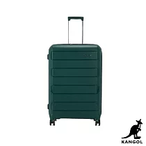 KANGOL ─ 英國袋鼠28吋輕量耐磨可加大PP行李箱 ─ 多色可選 綠色