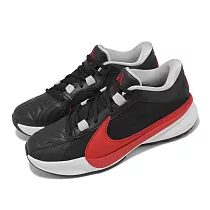 Nike 籃球鞋 Zoom Freak 5 EP 黑 紅 男鞋 字母哥 5代 希臘怪物 氣墊 緩震 DX4996─004