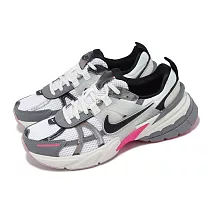 Nike 休閒鞋 Wmns V2K Run 女鞋 灰 粉紅 銀 復古 運動鞋 FZ5061─100