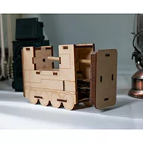 【創藝天時ARNOS】小火車簧片鎖 | 迷宮鎖 簡易DIY 學習鎖具知識