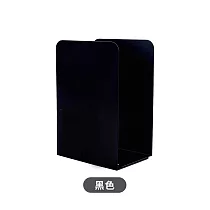 【上手家居】6片組 日式耐重書架(桌上收納/書擋/辦公室收納/桌上書架/書檔/L型書架/書立/書擋架) 黑色