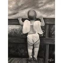 【玲廊滿藝】吳星禾─盼望30x30cm