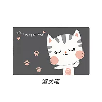 【上手家居】3入組 可折疊珪藻土地墊(浴室地墊/吸水地墊/矽藻土地墊/硅藻土地墊/硅藻泥地墊) 淑女喵