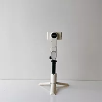 【美極品】AI跟拍三腳穩定器 360度環繞跟拍 附贈補光燈 臉追蹤 超智能自動跟拍 手持穩定器 自拍棒 星雪白(贈─補光燈)