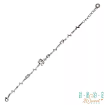 甜蜜約定 HelloKitty 心電感應Kitty純銀手鍊