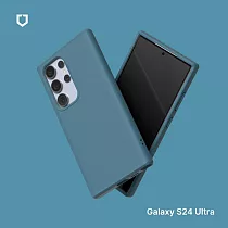 犀牛盾 Samsung Galaxy S24 Ultra (6.8吋) SolidSuit 經典防摔背蓋手機保護殼─ 深海藍