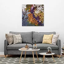 【御畫房】花語系列一 國家一級畫師手繪油畫80×80cm VF─179 (客製商品)