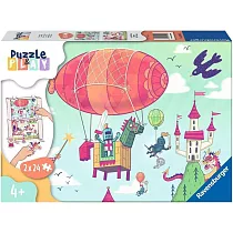 德國Ravensburger維寶拼圖 扮演游戲 皇家烤肉派對(2*24P)