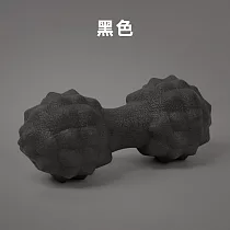 【上手家居】4入組 花生按摩球(筋膜球/花生球/健身球/腳底按摩球/足底按摩球/足底按摩球/刺蝟球/放鬆球) 黑色