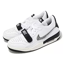 Nike 休閒鞋 Air Jordan Legacy 312 Low 男鞋 白 黑 低筒 爆裂紋 CD7069─110