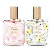 OHANA MAHAALO 愛戀茉莉+蘭梅鸚鵡輕香水(30mlX2入)