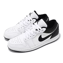 Nike Air Jordan 1 Low 反轉熊貓 白 黑 AJ1 休閒鞋 一代 低筒 男鞋 553558─132