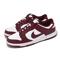 Nike 休閒鞋 Dunk Low Retro Team Red 男鞋 酒紅 低筒 DD1391─601