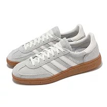 adidas 休閒鞋 Handball Spezial W 女鞋 灰 白 麂皮 復古 膠底 愛迪達 IF6491
