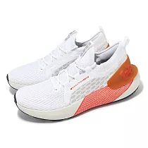 Under Armour 慢跑鞋 HOVR Phantom 3 SE 男鞋 白 橘 襪套 緩衝 回彈 運動鞋 UA 3026582103