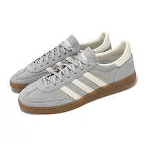 adidas 休閒鞋 Handball Spezial 男鞋 女鞋 灰 白 麂皮 膠底 情侶鞋 IF7086