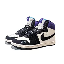 Opium Paris x W Jordan Air Ship PE SP 夏洛特黃蜂 黑紫 女鞋 休閒鞋 FQ8281─100 US7 黑紫