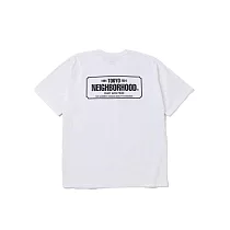 Neighborhood 背後字框 白色/黑色 上衣 短袖 T恤 241PCNH─ST01 L 白色