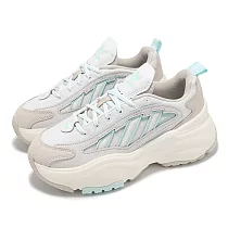 adidas 休閒鞋 Ozgaia W 女鞋 米白 藍 老爹鞋 厚底 增高 愛迪達 IE3918