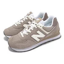 New Balance 休閒鞋 574 男鞋 女鞋 淺草菇色 石灰 麂皮 經典 情侶鞋 NB U574ESF─D