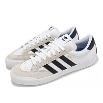 adidas 休閒鞋 Nora 男鞋 女鞋 白 黑 復古 燙金 麂皮 情侶鞋 愛迪達 IF2067