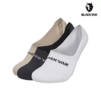 BLACKYAK AQUA X船型襪三件組 24 白/棕/黑