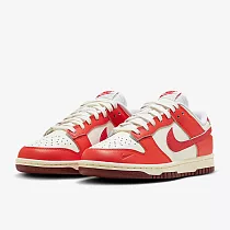 NIKE DUNK LOW 女休閒鞋─白紅─HJ3491161 US7 白色