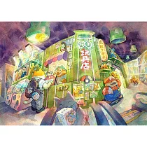 【玲廊滿藝】詞不DA藝─逛玩具店的貓31.8x45.4cm