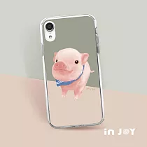 INJOYmall for iPhone 15 Plus 波波迷你豬 透明防摔手機殼 保護殼