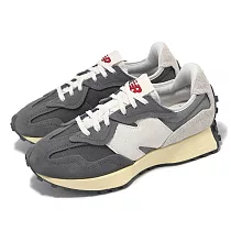 New Balance 休閒鞋 327 男鞋 女鞋 城堡灰 幻影灰 麂皮 絨布 情侶鞋 NB U327WRF─D