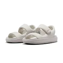 W Nike Calm Sandal 厚底麵包涼鞋 厚底 拖鞋 涼鞋 女鞋 黑/白 FJ6043─001/FJ6043─002 US9 白色