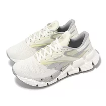 Reebok 慢跑鞋 Floatzig 1 女鞋 白 灰 緩衝 支撐 運動鞋 100206730