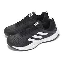 adidas 訓練鞋 Rapidmove Trainer M 男鞋 黑 白 針織 穩定 交叉訓練 運動鞋 愛迪達 HP3287
