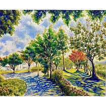 【玲廊滿藝】朱薇諺─冬日抒情 Sunshine in winter.50x60.5cm