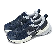 Nike 休閒鞋 V2K RUN 男鞋 女鞋 海軍藍 銀 復古 運動鞋 HJ4497─400