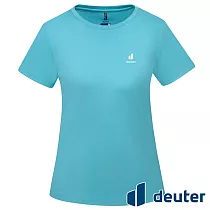 【deuter 德國】女款吸濕排汗輕薄短袖T恤DE─T2402W*─ M 藍綠