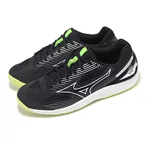 Mizuno 排球鞋 Cyclone Speed 4 男鞋 黑 白 緩衝 入門款 室內運動 羽排鞋 美津濃 V1GA2380─12
