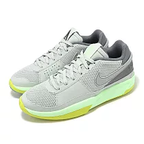 Nike 籃球鞋 Ja 1 GS 大童 女鞋 銀灰 綠 莫蘭特 運動鞋 DX2294─003