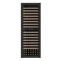 Haier海爾 216瓶 雙溫控紅酒櫃(JCD─508W) 黑色