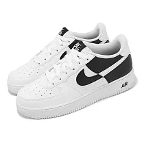 Nike 休閒鞋 Air Force 1 NN GS 大童 女鞋 白 黑 陰陽 AF1 HF9096─100
