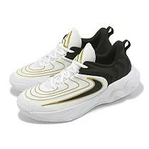 Nike 籃球鞋 Giannis Immortality 4 GS 大童 女鞋 白 黑 金 字母哥 FZ6734─100