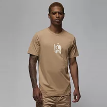 NIKE AS M J BRAND GFX SS CREW 男短袖上衣─棕─FD7026200 XL 棕色